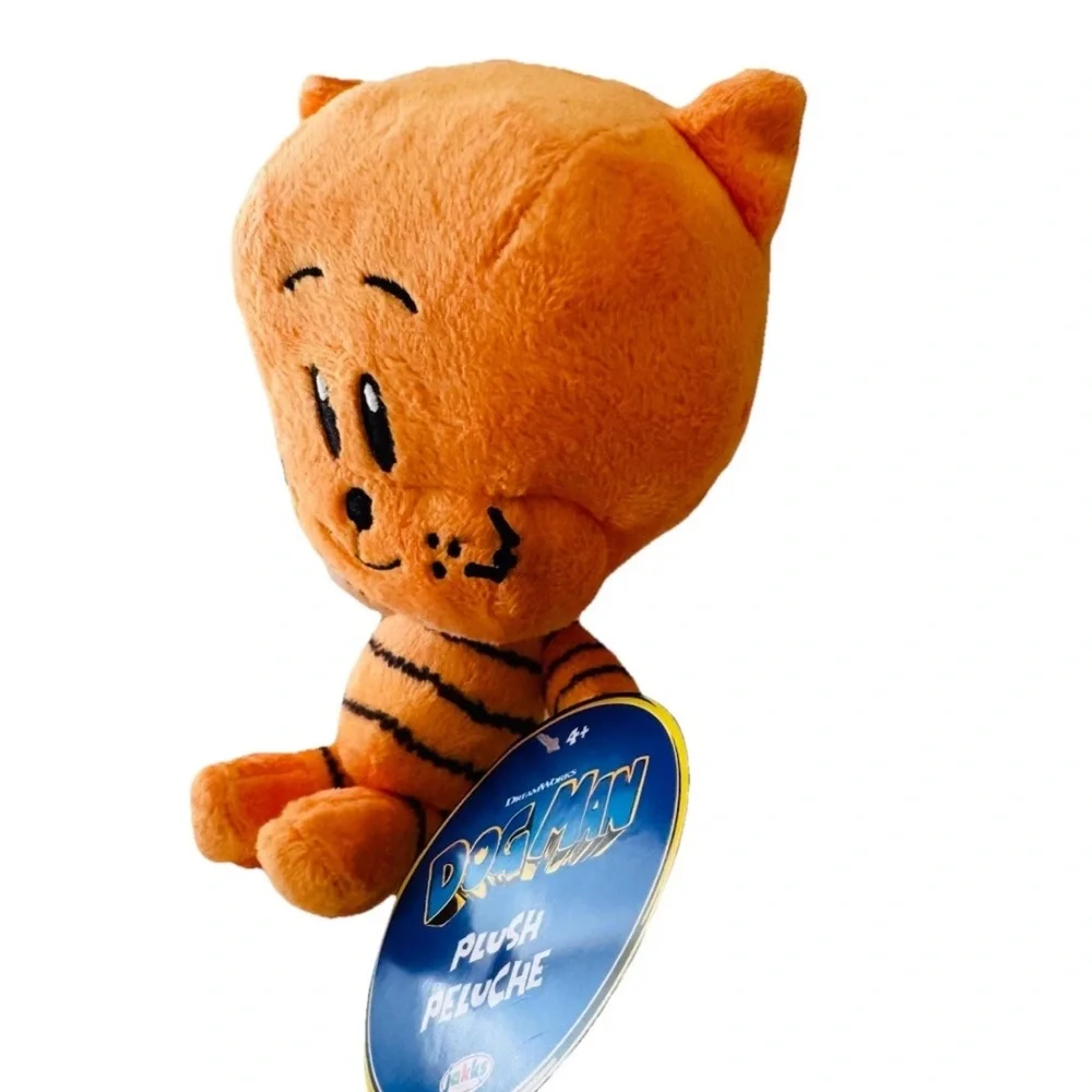 Dog Man Movie - Li'l Petey  Plush Orange Cat Toy Dreamworks 7-Inch NEW!